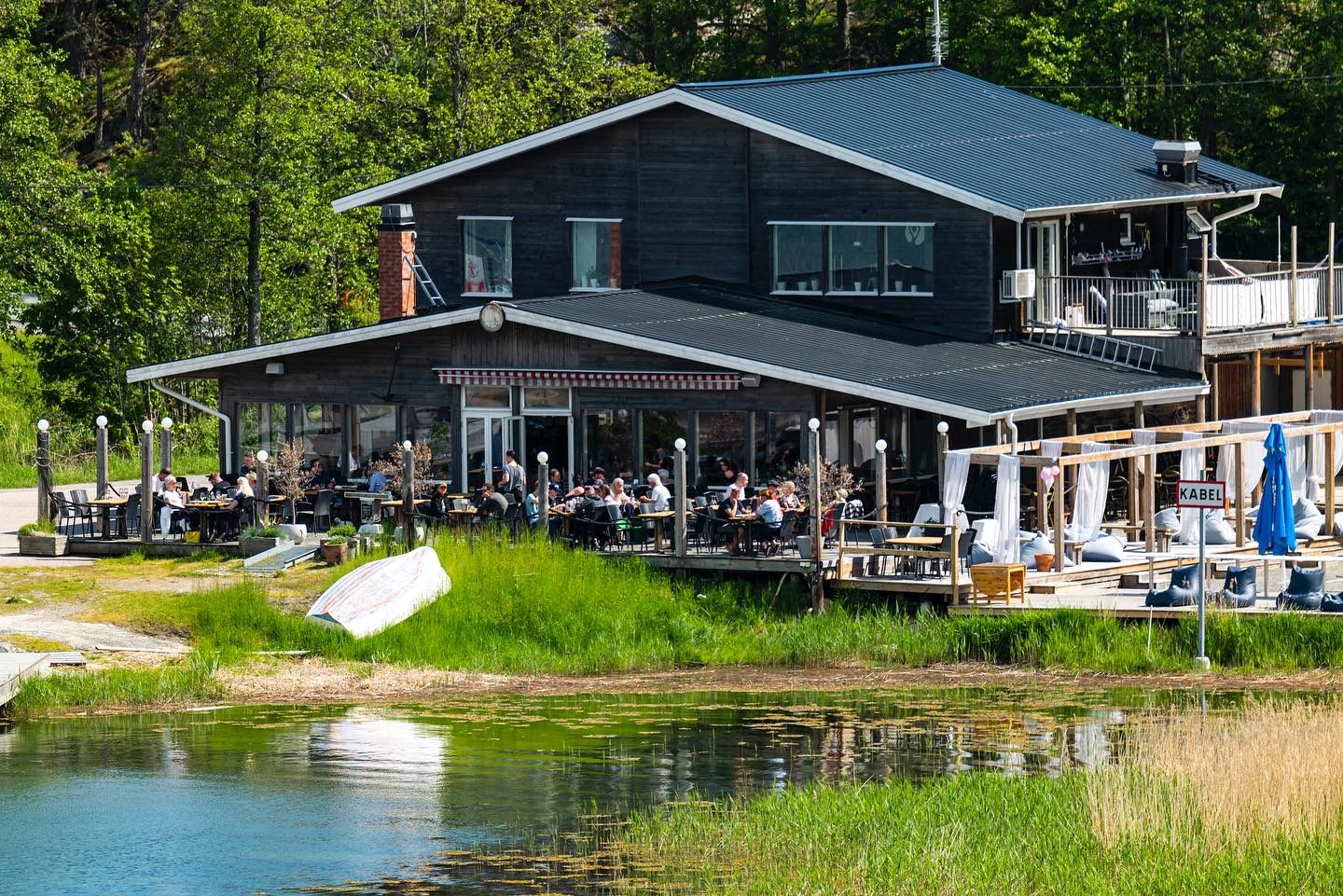 Muskö Sjökrog en strålande sommardag